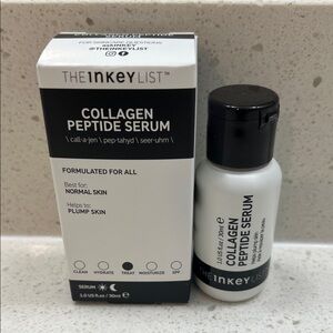 The Inkey List Collagen Peptide Serum - Black and White